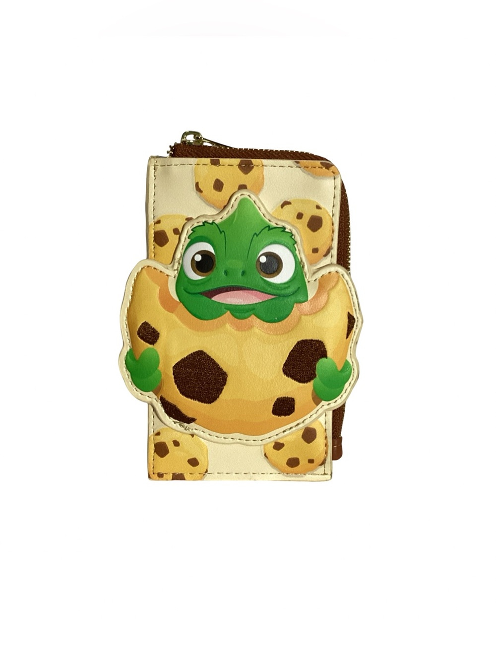 Loungefly Disney Princess Rapunzel Pascal Cookie Mini Zip Card Wallet NEW
